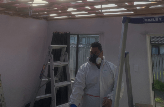 Restoration Service Team Working